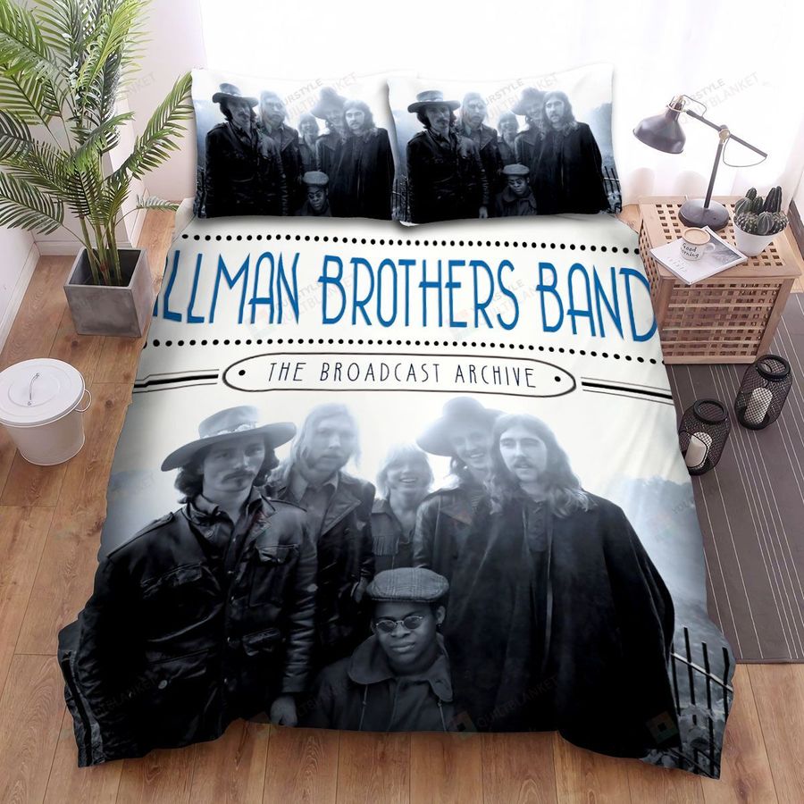 The Allman Brothers The Broadcast Archive Bed Sheets Spread Comforter Duvet Cover Bedding Sets