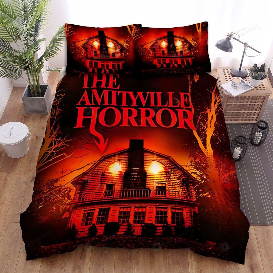 The Amityville Horror Movie Posster 3 Bed Sheets Spread Comforter Duvet Cover Bedding Sets