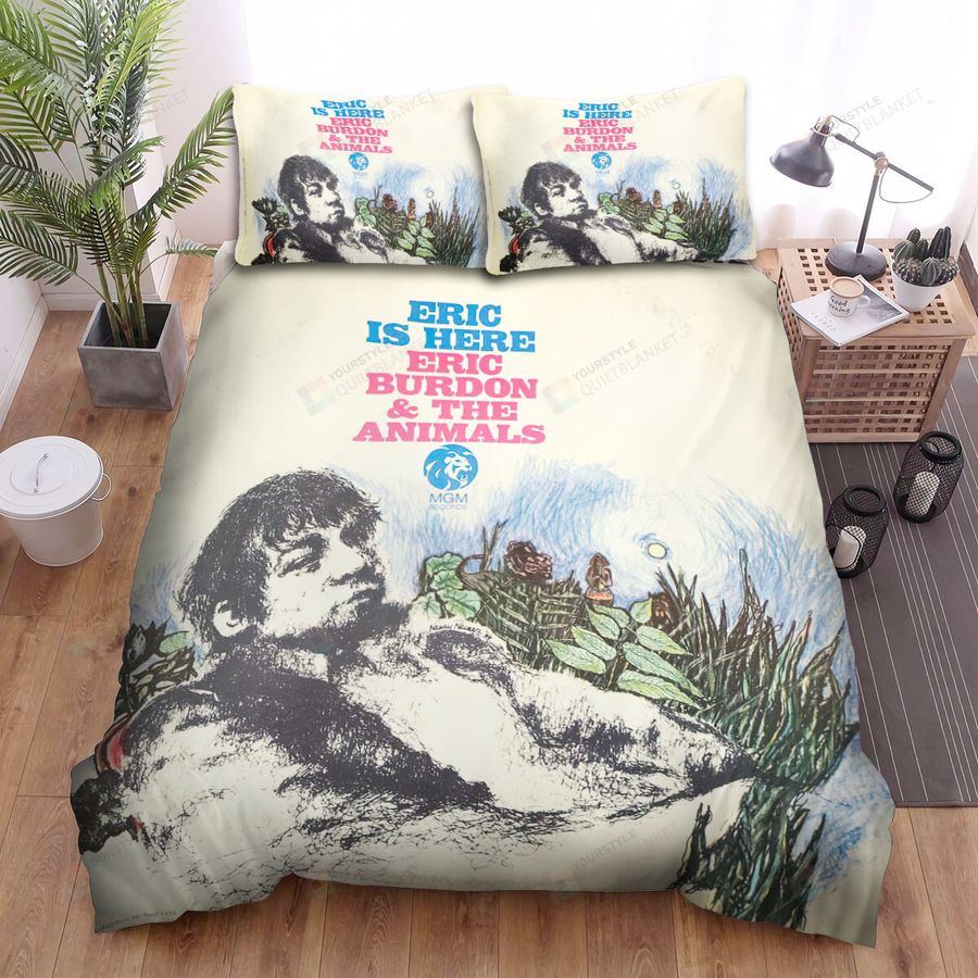 The Animals Band Eric Is Here Album Cover Bed Sheets Spread Comforter Duvet Cover Bedding Sets