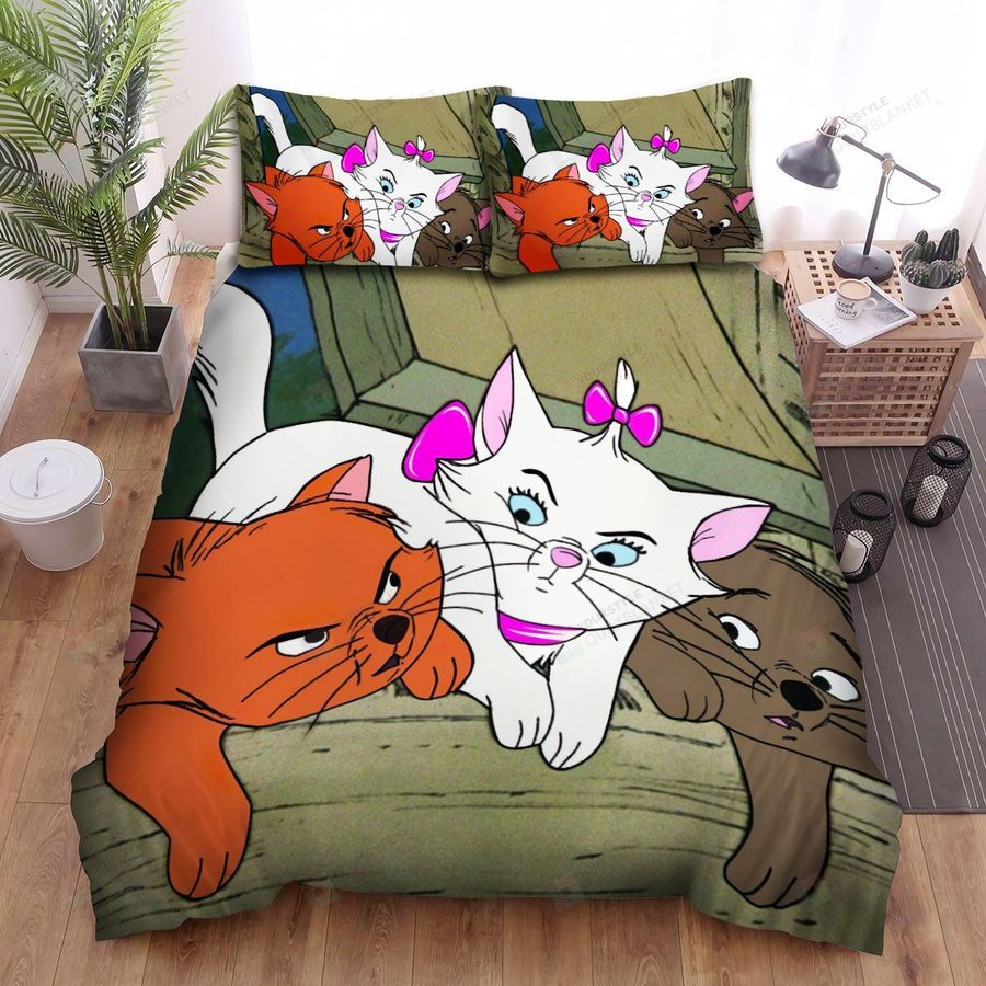 The Aristocats Angry Toulouse Bed Sheet Spread Duvet Cover Bedding Sets