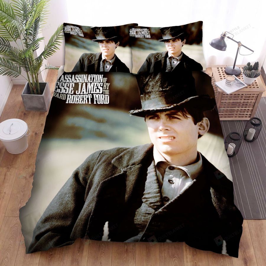 The Assassination Of Jesse James By The Coward Robert Ford (2007) Wallpaper  Movie Poster Bed Sheets Spread Comforter Duvet Cover Bedding Sets