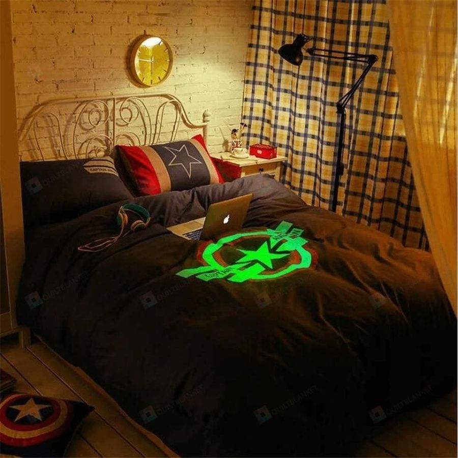 The Avengers Luminous Bedding Set (Duvet Cover & Pillow Cases)