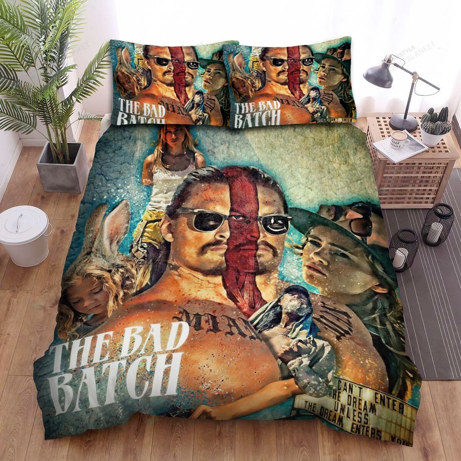 The Bad Batch Can Enter The Dream Unless The Dream Enters You Movie Poster Bed Sheets Spread Comforter Duvet Cover Bedding Sets
