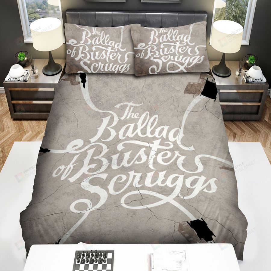 The Ballad Of Buster Scruggs (2018) Movie Poster Theme  Bed Sheets Spread Comforter Duvet Cover Bedding Sets