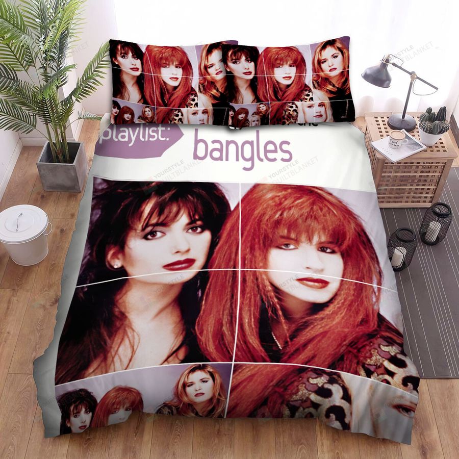 The Bangles The Very Best Playlist Bed Sheets Spread Comforter Duvet Cover Bedding Sets