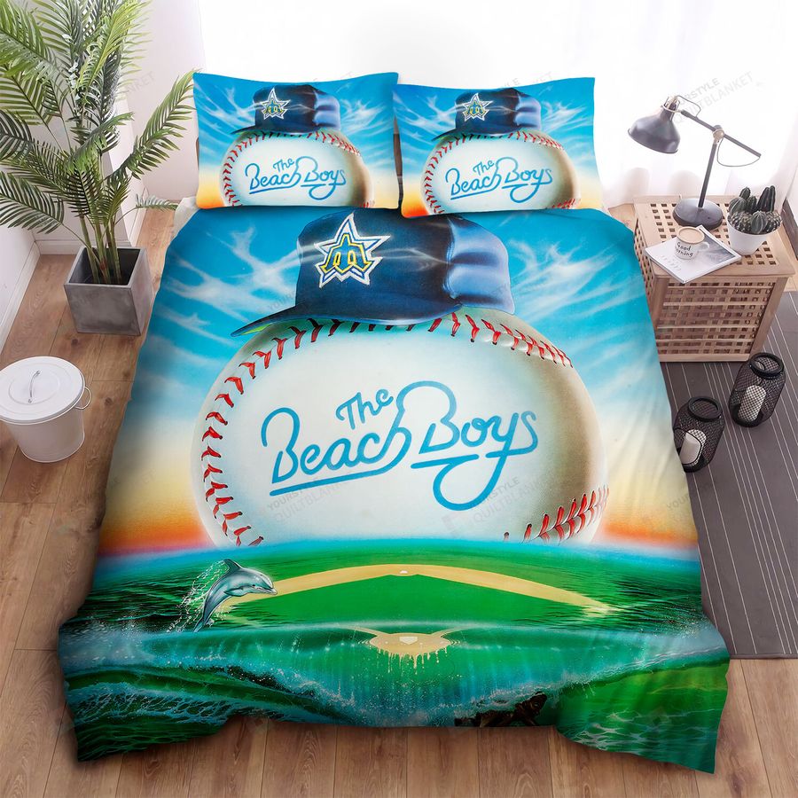 The Beach Boys Giant Baseball Bed Sheets Spread Comforter Duvet Cover Bedding Sets