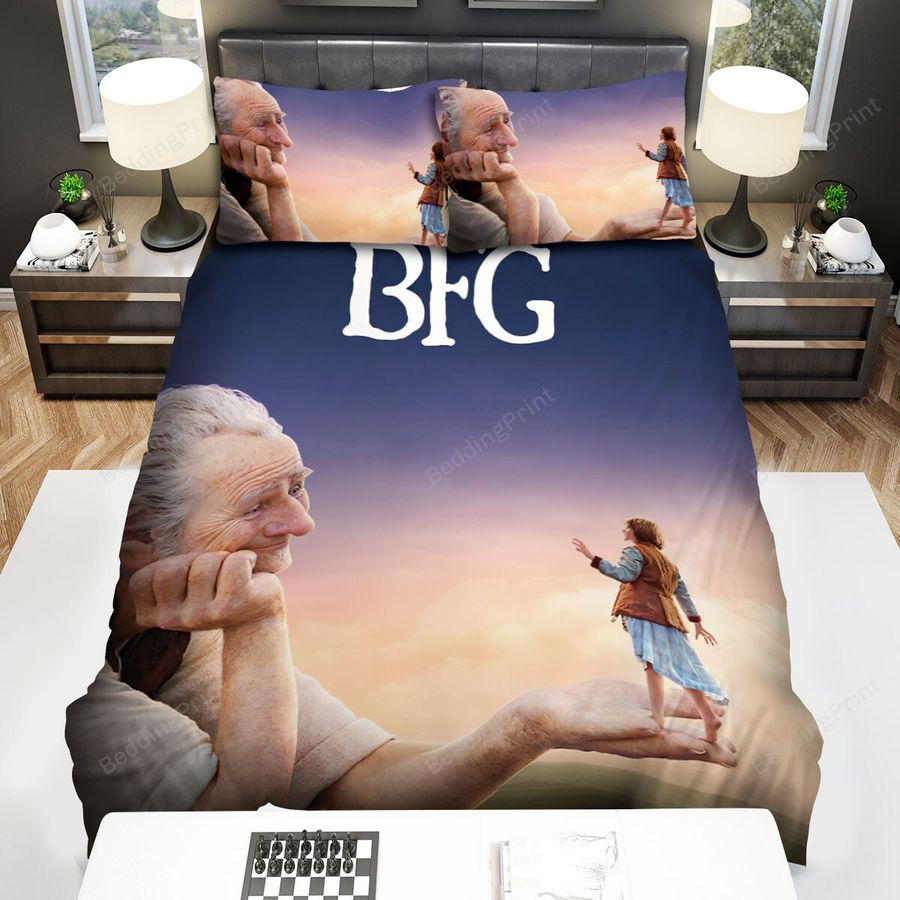 The Bfg Movie Poster 2 Bed Sheets Spread Comforter Duvet Cover Bedding Sets