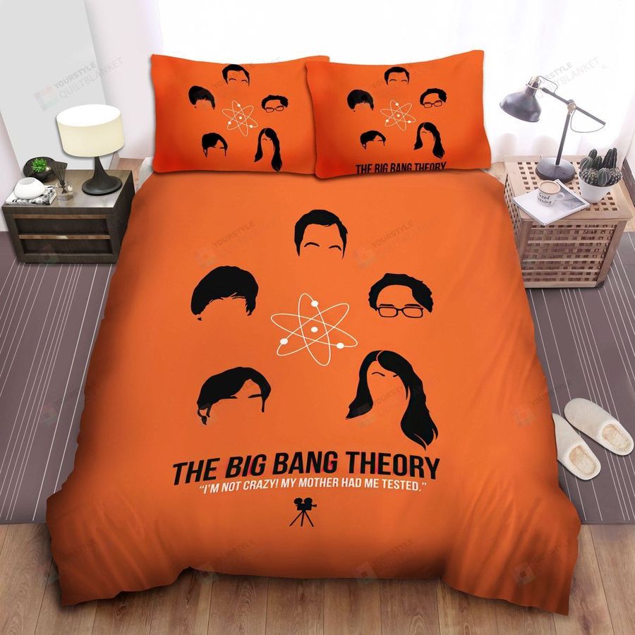 The Big Bang Theory, I'm Not Crazy Bed Sheets Spread Comforter Duvet Cover Bedding Sets