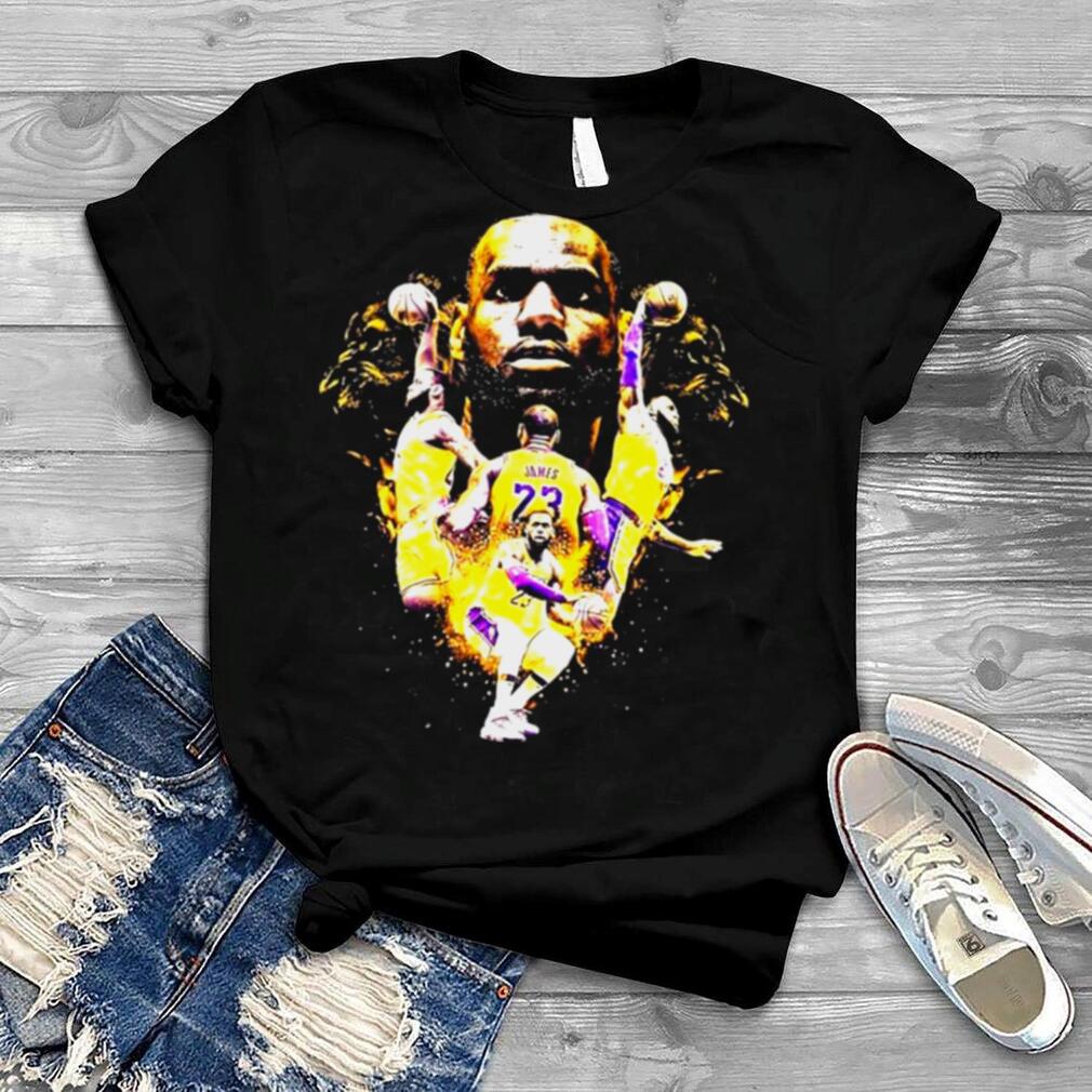 The Big Hit The Lebron James Los Angeles Lakers Shirt