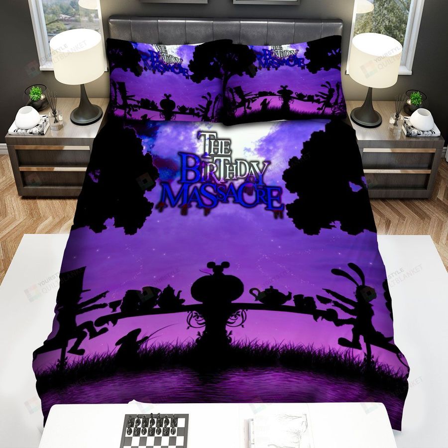 The Birthday Massacre Band Party Bed Sheets Spread Comforter Duvet Cover Bedding Sets