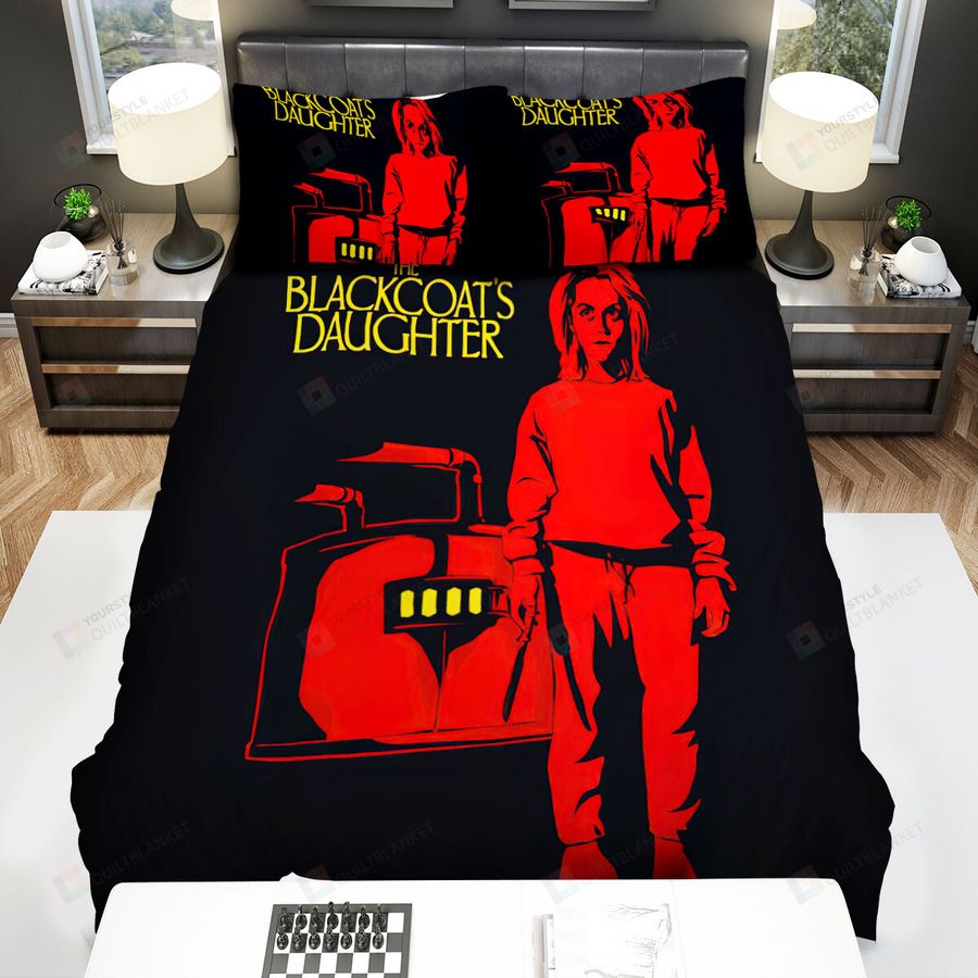 The Blackcoat's Daughter (I) Movie Poster Art Bed Sheets Spread Comforter Duvet Cover Bedding Sets