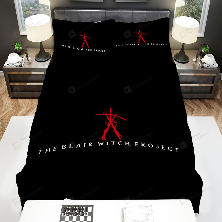 The Blair Witch Project (1999) Black Red Theme Bed Sheets Spread Comforter Duvet Cover Bedding Sets