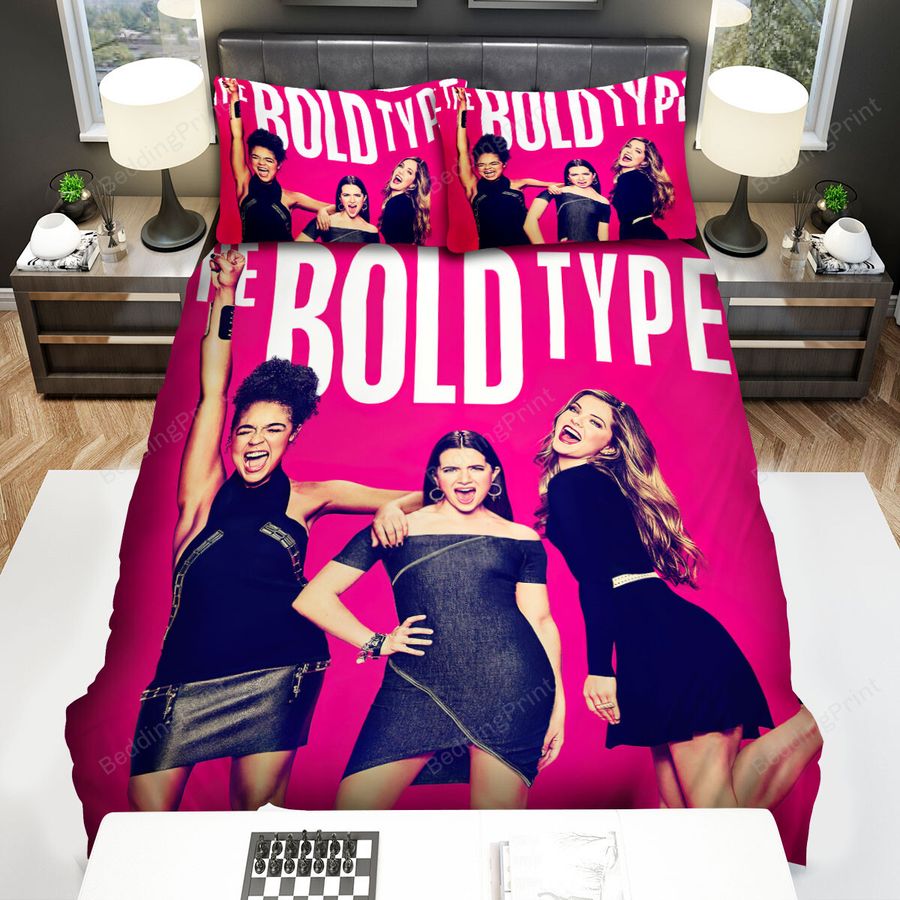 The Bold Type (2017–2021) Movie Poster Ver 3 Bed Sheets Spread Comforter Duvet Cover Bedding Sets