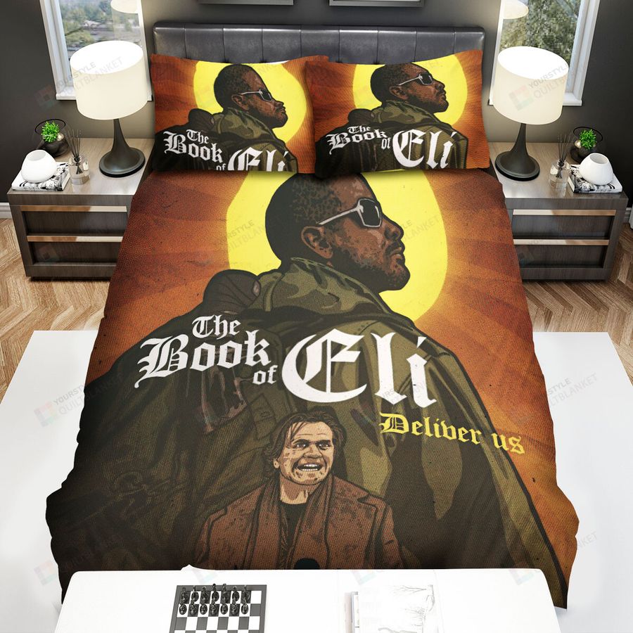 The Book Of Eli (2010) Movie Art Poster Bed Sheets Spread Comforter Duvet Cover Bedding Sets