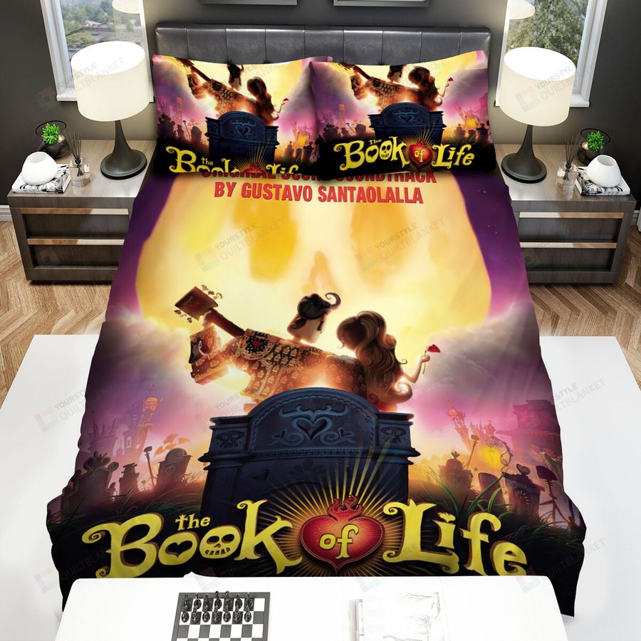 The Book Of Life Sunset Afternoon Bed Sheets Spread Comforter Duvet Cover Bedding Sets