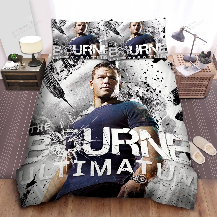 The Bourne Ultimatum Bed Sheets Spread Comforter Duvet Cover Bedding Sets