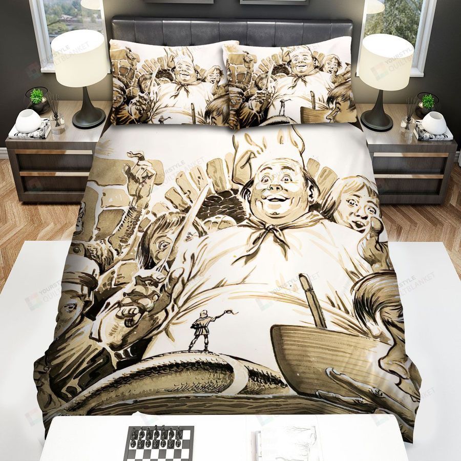 The Brothers Grimm (2005) Chef Movie Poster Bed Sheets Spread Comforter Duvet Cover Bedding