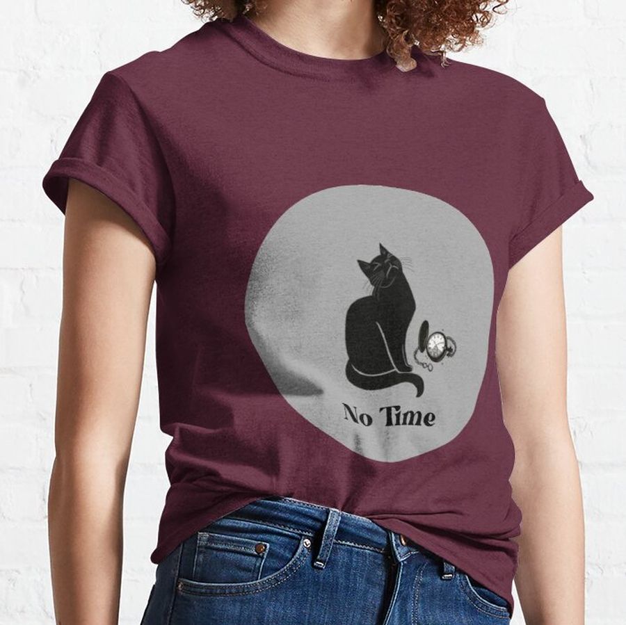 The Cat is out of time Classic T-Shirt