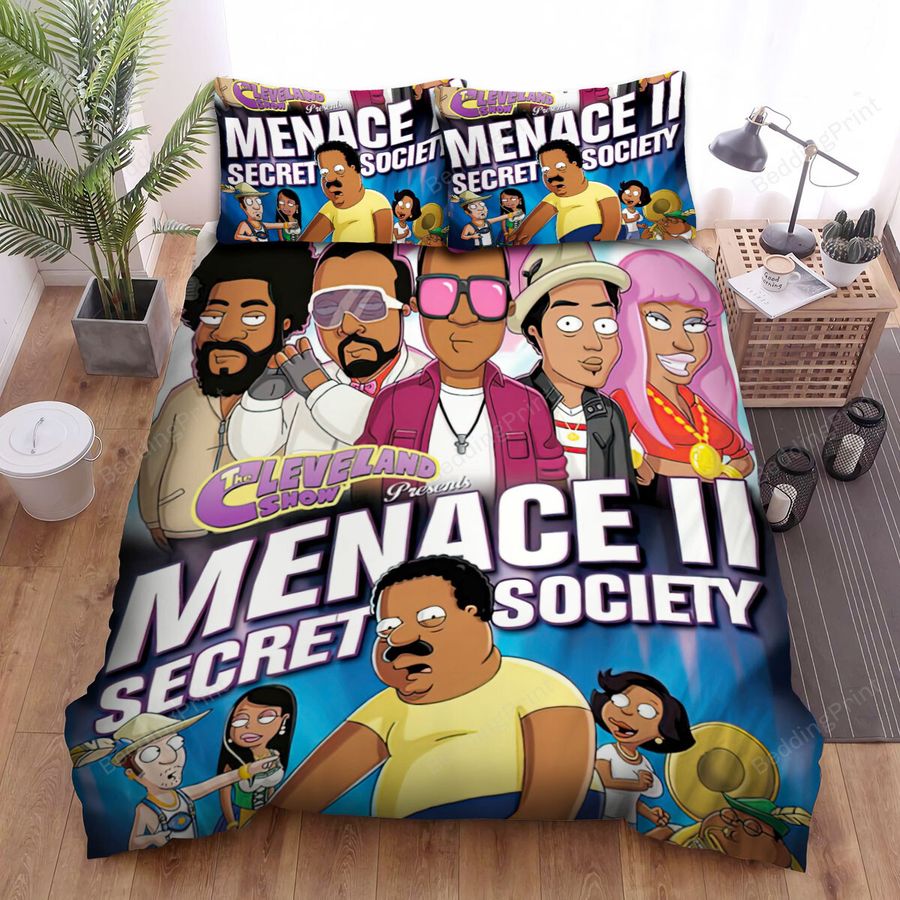 The Cleveland Show Menance Ii Secret Society Bed Sheets Spread Duvet Cover Bedding Sets