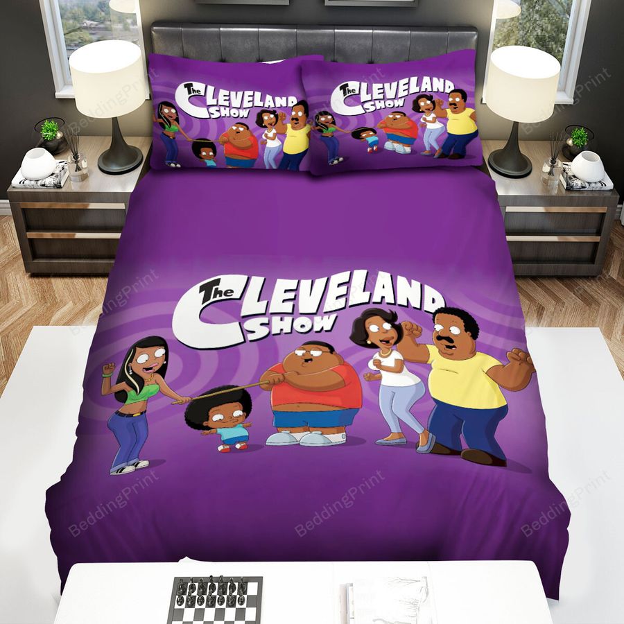 The Cleveland Show Season 6 Poster Bed Sheets Spread Duvet Cover Bedding Sets
