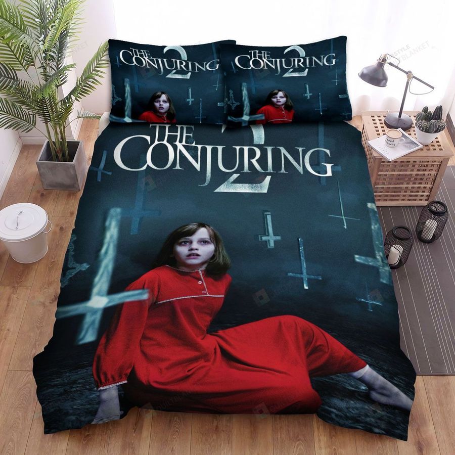 The Conjuring 2 Movie Poster Bed Sheets Spread Comforter Duvet Cover Bedding Sets Ver 9