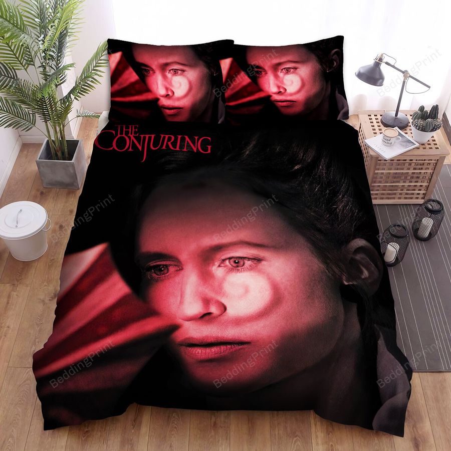 The Conjuring (I) Lorraine Warren Movie Poster Bed Sheets Spread Comforter Duvet Cover Bedding Sets