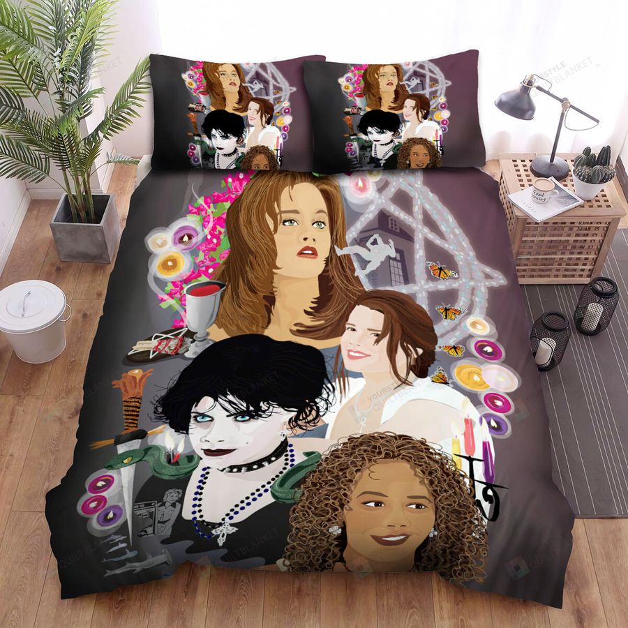 The Craft Digital Art Bed Sheets Spread Comforter Duvet Cover Bedding Sets