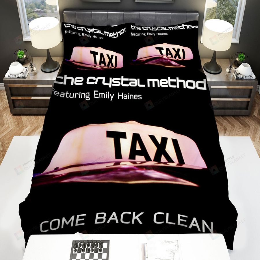 The Crystal Method Music Band Come Back Clean Bed Sheets Spread Comforter Duvet Cover Bedding Sets