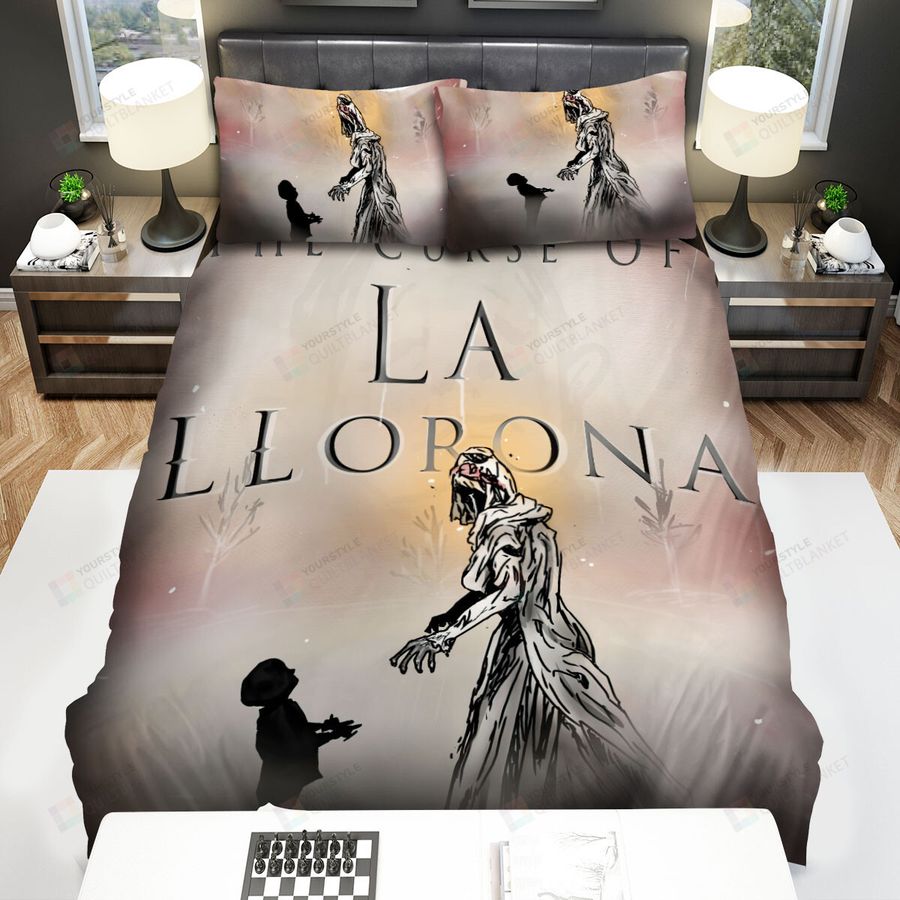 The Curse Of La Llorona (2019) Scary Art Poster Bed Sheets Spread Comforter Duvet Cover Bedding Sets