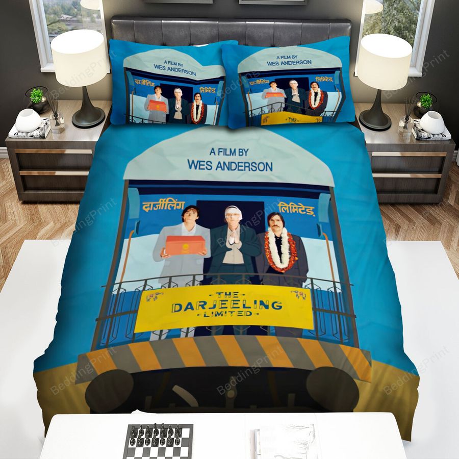 The Darjeeling Limited On The Train Bed Sheets Spread Comforter Duvet Cover Bedding Sets