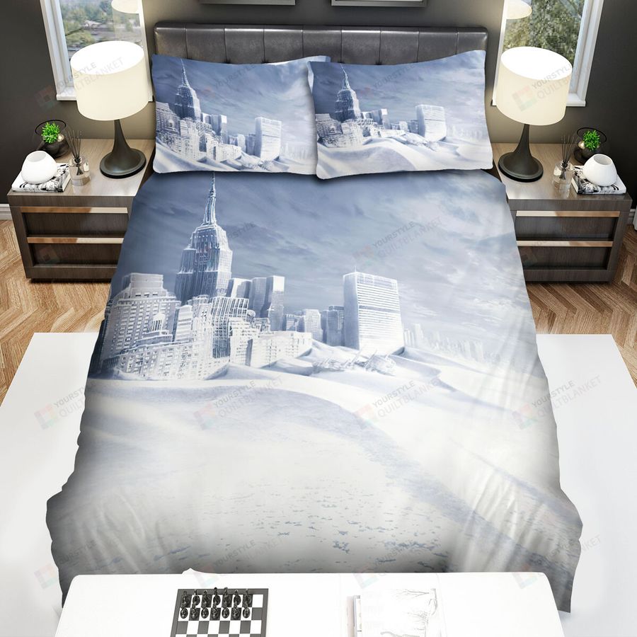 The Day After Tomorrow Frozen City Bed Sheets Spread Comforter Duvet Cover Bedding Sets