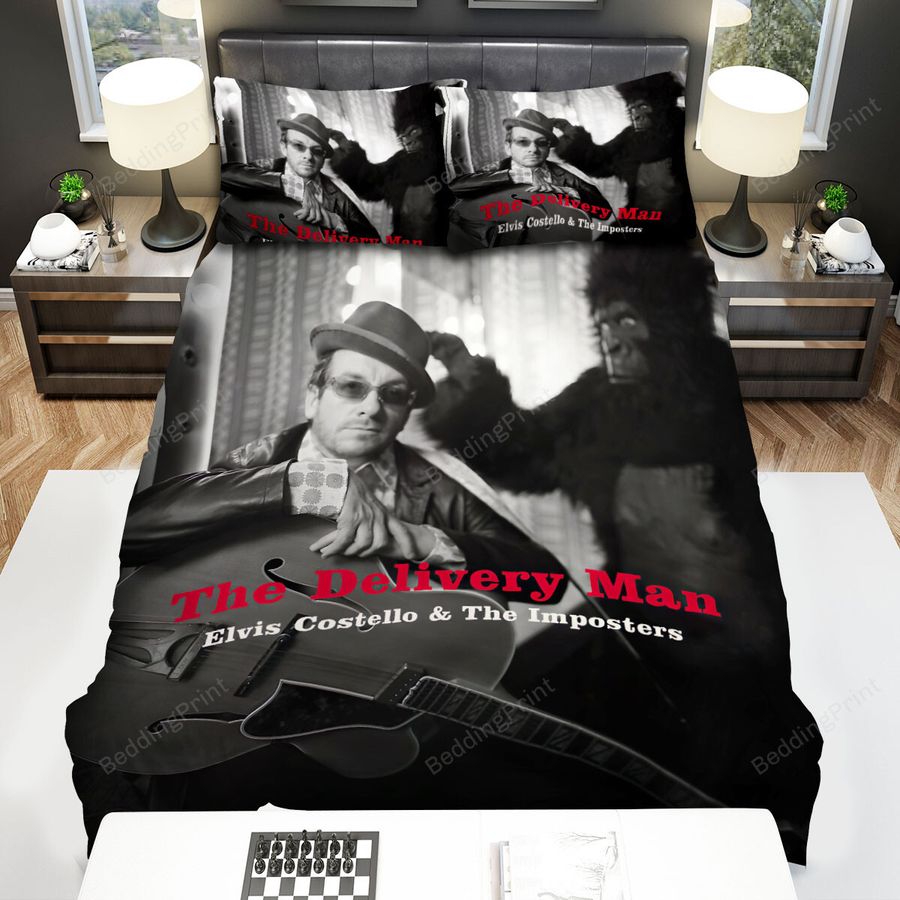 The Delivery Man Elvis Costello Bed Sheets Spread Comforter Duvet Cover Bedding Sets