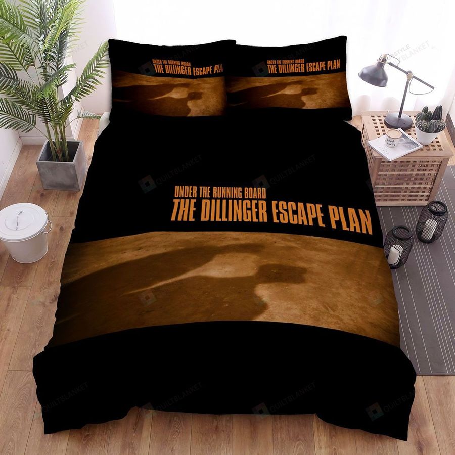 The Dillinger Escape Plan Band Under The Running Board Album Cover Bed Sheets Spread Comforter Duvet Cover Bedding Sets