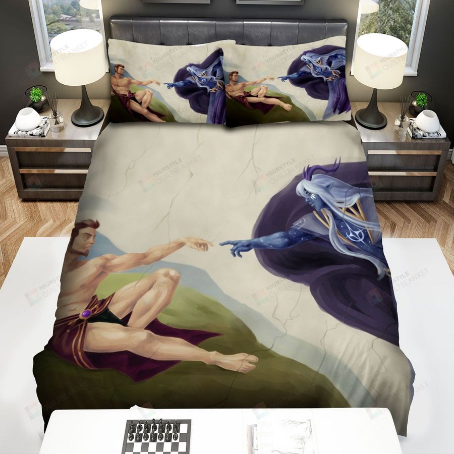 The Dragon Prince Flying Runaan Bed Sheets Spread Duvet Cover Bedding Sets