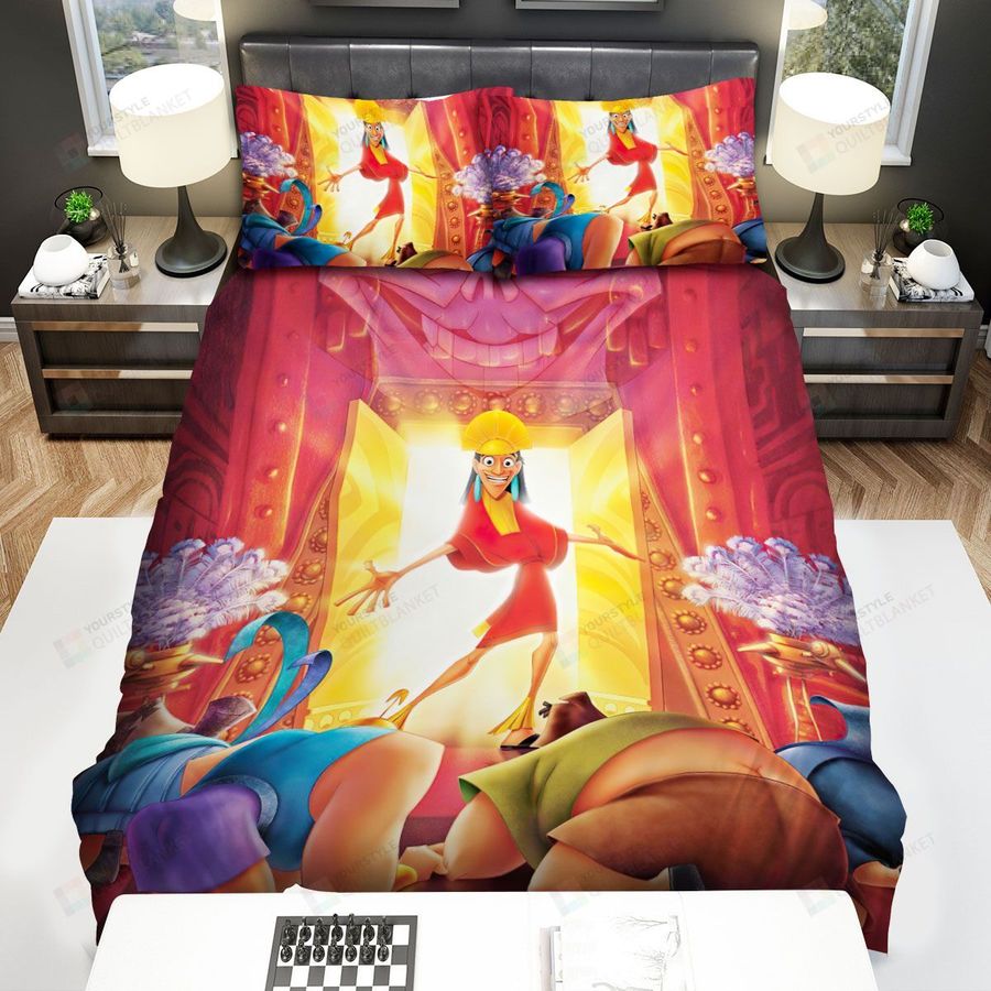 The Emperor's New Groove Emperor Kuzco Bed Sheet Spread Duvet Cover Bedding Sets