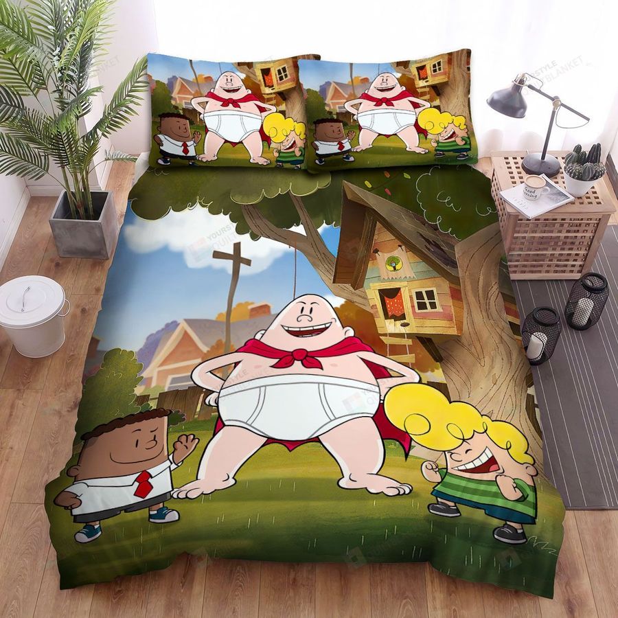 The Epic Tales Of Captain Underpants Bed Sheets Spread Comforter Duvet Cover Bedding Sets
