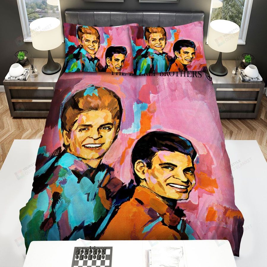 The Everly Brothers Band Album Both Sides Of An Evening Bed Sheets Spread Comforter Duvet Cover Bedding Sets