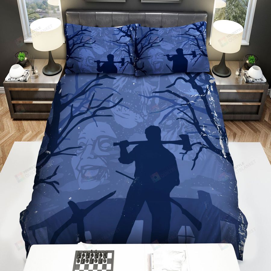 The Evil Dead (1981) The Ultimate Experience In Grueling Terror Bed Sheets Spread Comforter Duvet Cover Bedding Sets