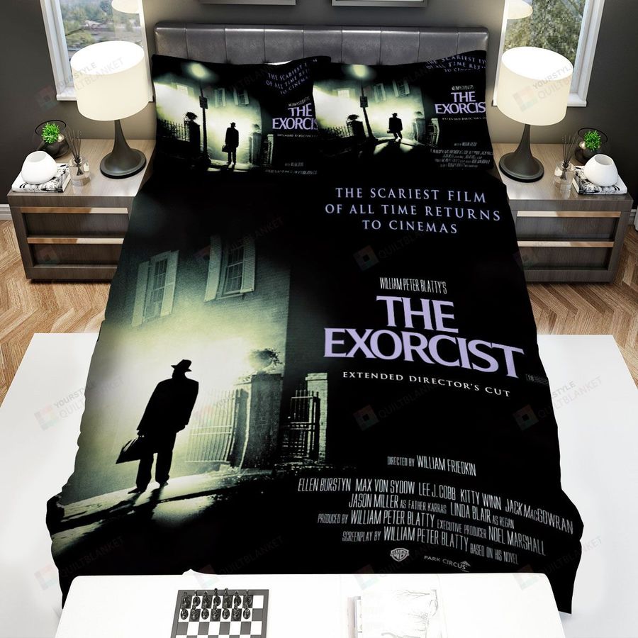 The Exorcist (1973) Poster Ver3 Bed Sheets Spread Comforter Duvet Cover Bedding Sets