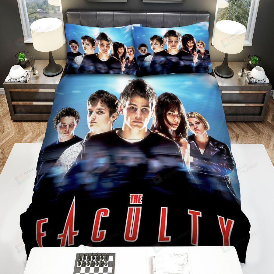 The Faculty Sky Background Bed Sheets Spread Comforter Duvet Cover Bedding Sets