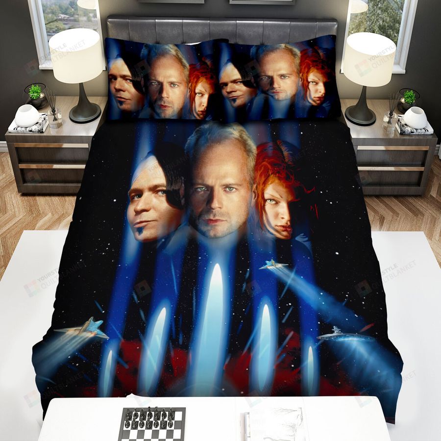 The Fifth Element In The Galaxy Bed Sheets Spread Comforter Duvet Cover Bedding Sets