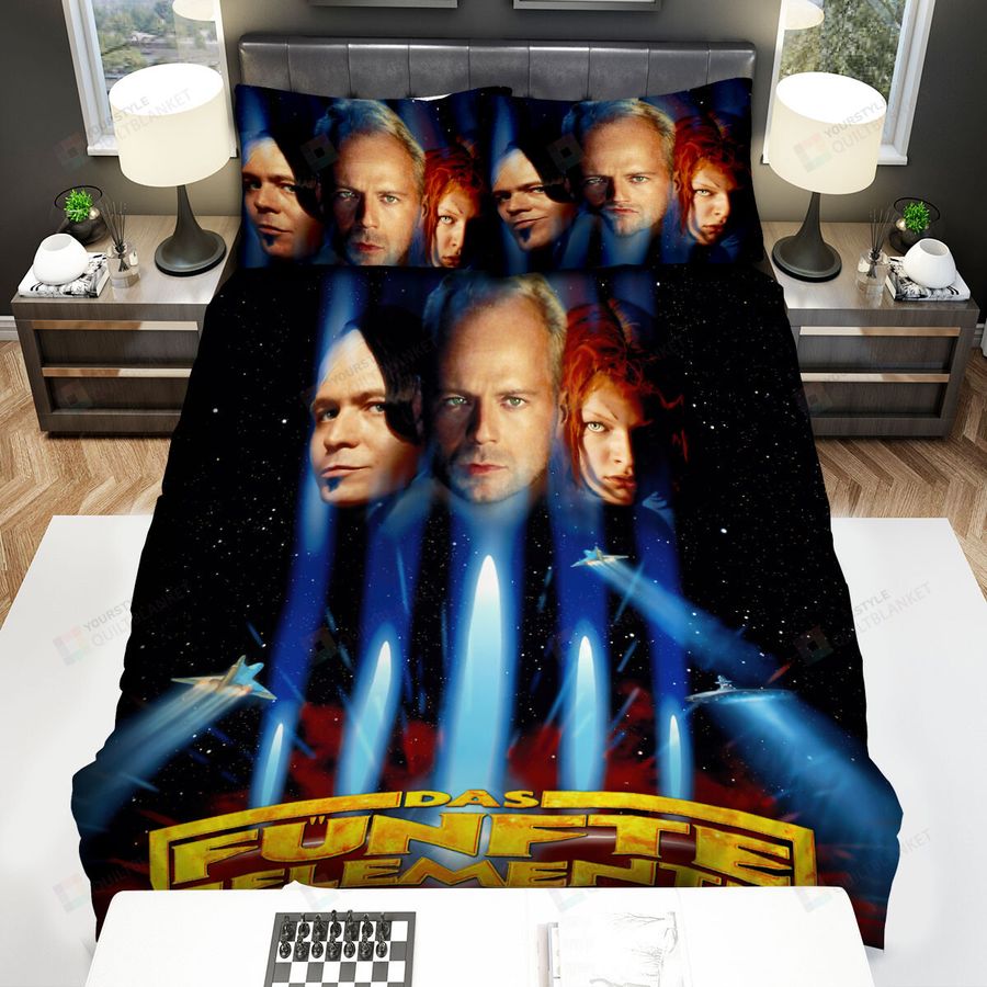 The Fifth Element The Red Planet Bed Sheets Spread Comforter Duvet Cover Bedding Sets