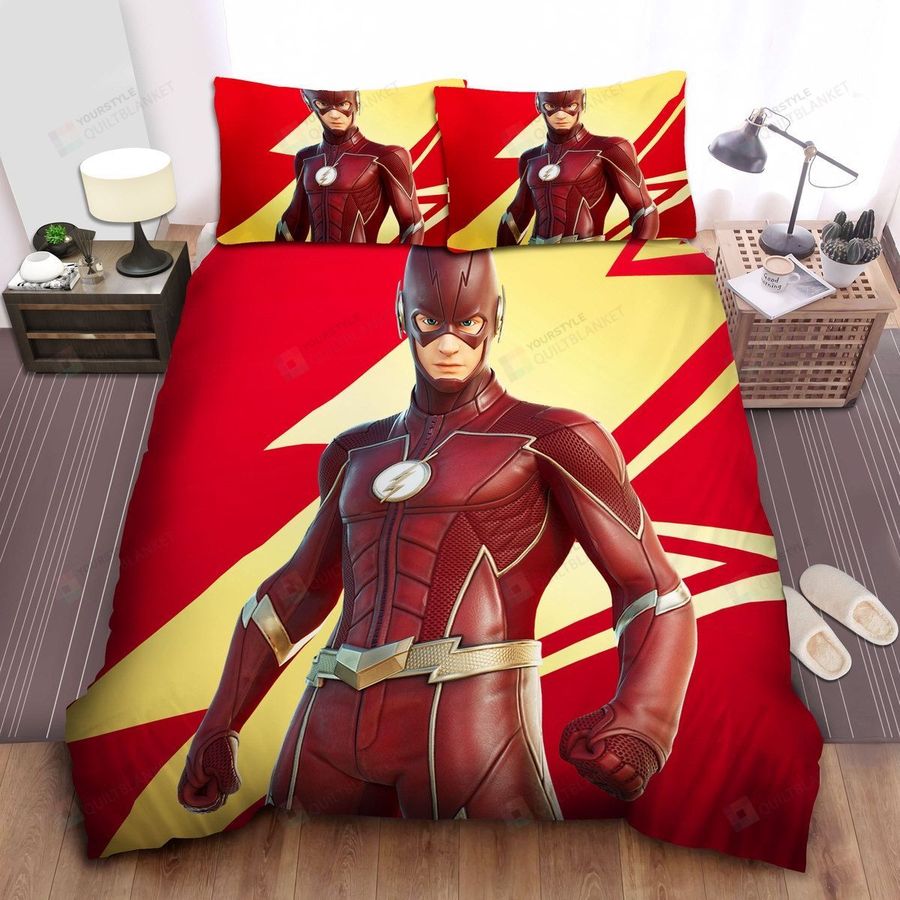 The Flash In 3d Digital Illustration Bed Sheets Spread Comforter Duvet Cover Bedding Sets