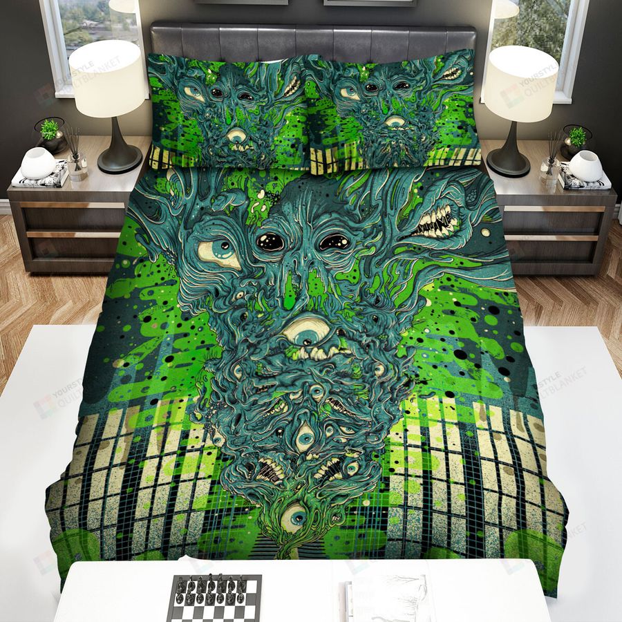 The Fly Bubble Green Eyes Bed Sheets Spread Comforter Duvet Cover Bedding Sets