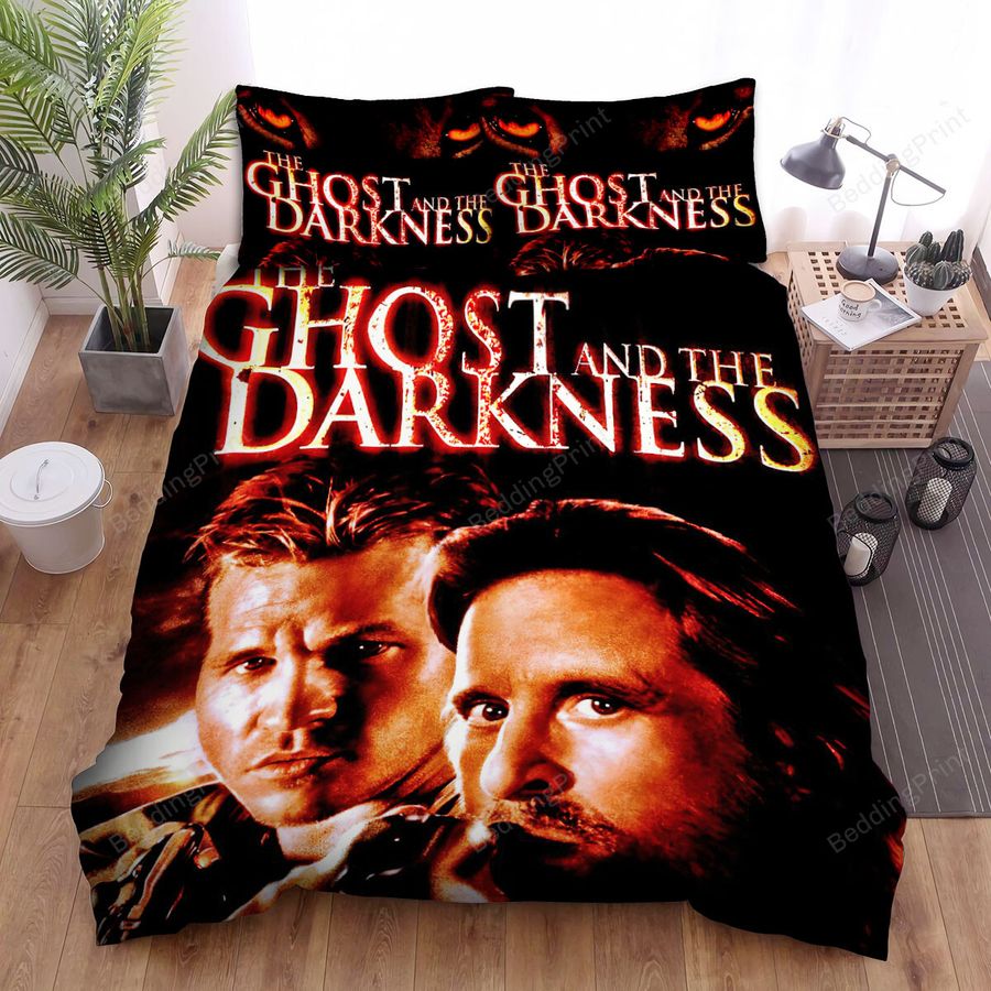 The Ghost And The Darkness (1996) Movie Poster 2 Bed Sheets Spread Comforter Duvet Cover Bedding Sets