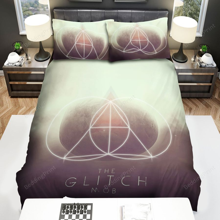 The Glitch Mob Music Band Sky Galaxy Bed Sheets Spread Comforter Duvet Cover Bedding Sets