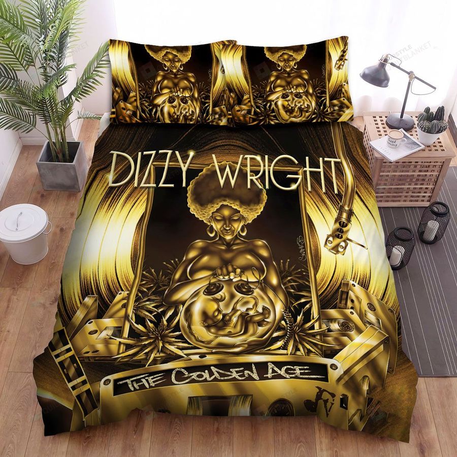 The Golden Age Dizzy Wright Bed Sheets Spread Comforter Duvet Cover Bedding Sets