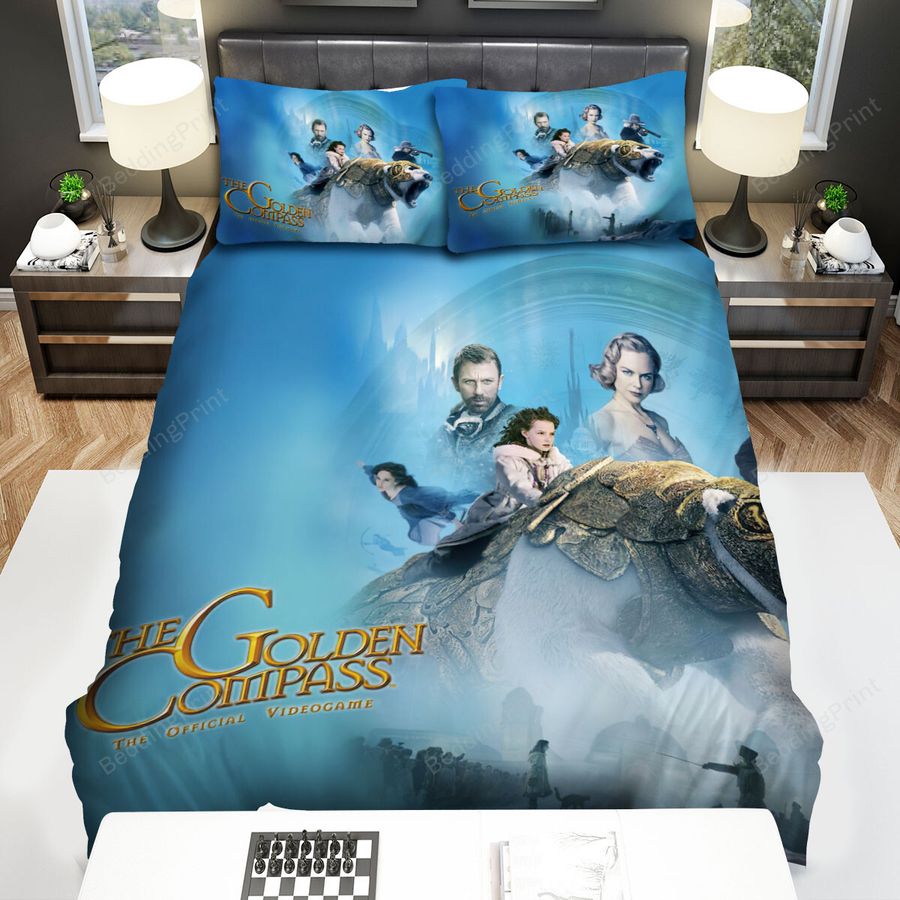 The Golden Compass (2007) Movie Poster Ver 1 Bed Sheets Spread Comforter Duvet Cover Bedding Sets