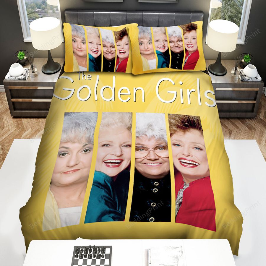 The Golden Girls (1985) Wallpaper Bed Sheets Spread Comforter Duvet Cover Bedding Sets