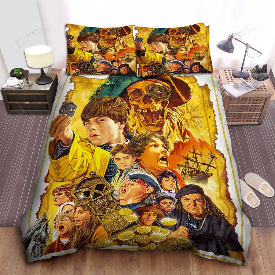 The Goonies & The Treasure Of Legendary Pirate Bed Sheets Spread Comforter Duvet Cover Bedding Sets